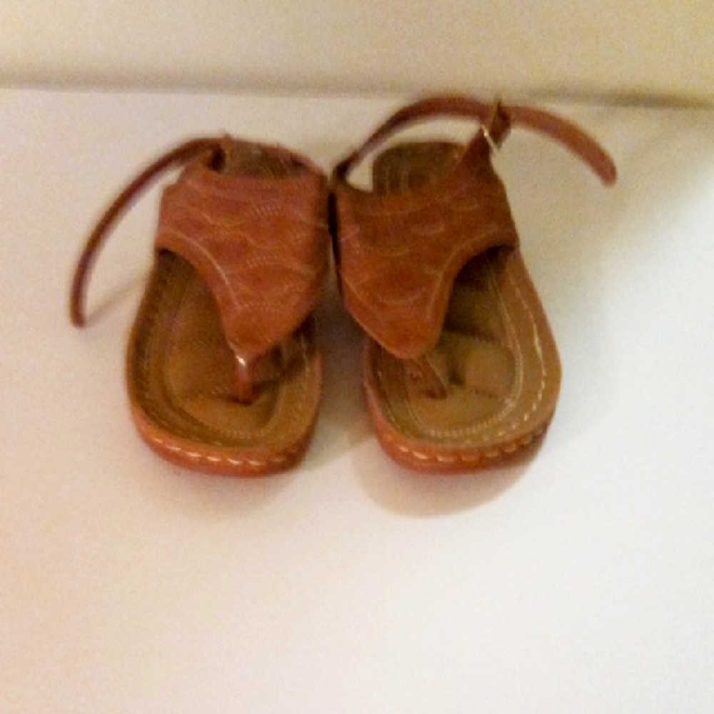Brown Leather Sandals